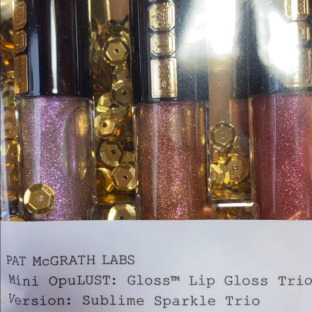 OpuLUST Lip Gloss Pat McGrath Sublime Mini Trio - Picture 2 of 7